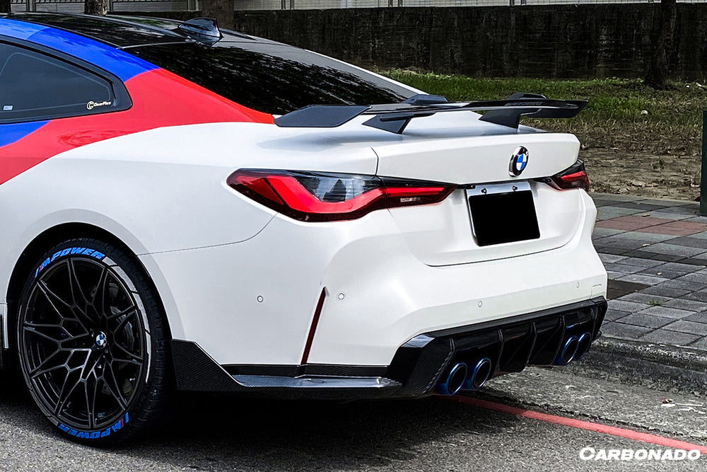 2021-UP BMW M3 G80 M4 G82 G83 3 SERISE G20 4 SERISE G22 MP Style Carbon Fiber Trunk Spoiler Wing