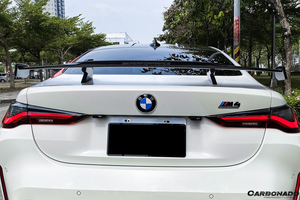 2021-UP BMW M3 G80 M4 G82 G83 3 SERISE G20 4 SERISE G22 MP Style Carbon Fiber Trunk Spoiler Wing