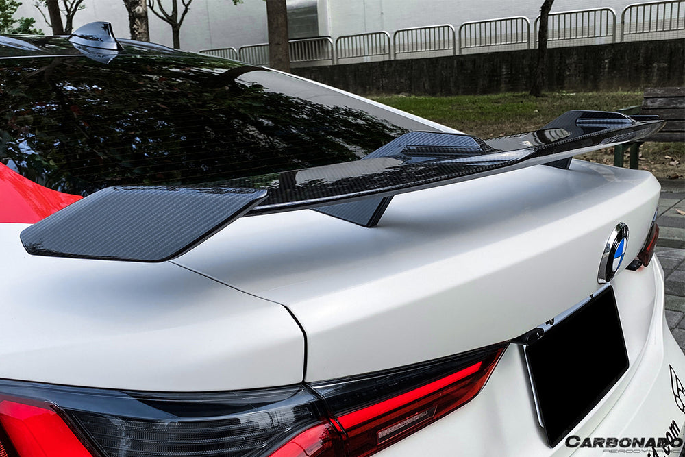 2021-UP BMW M3 G80 M4 G82 G83 3 SERISE G20 4 SERISE G22 MP Style Carbon Fiber Trunk Spoiler Wing