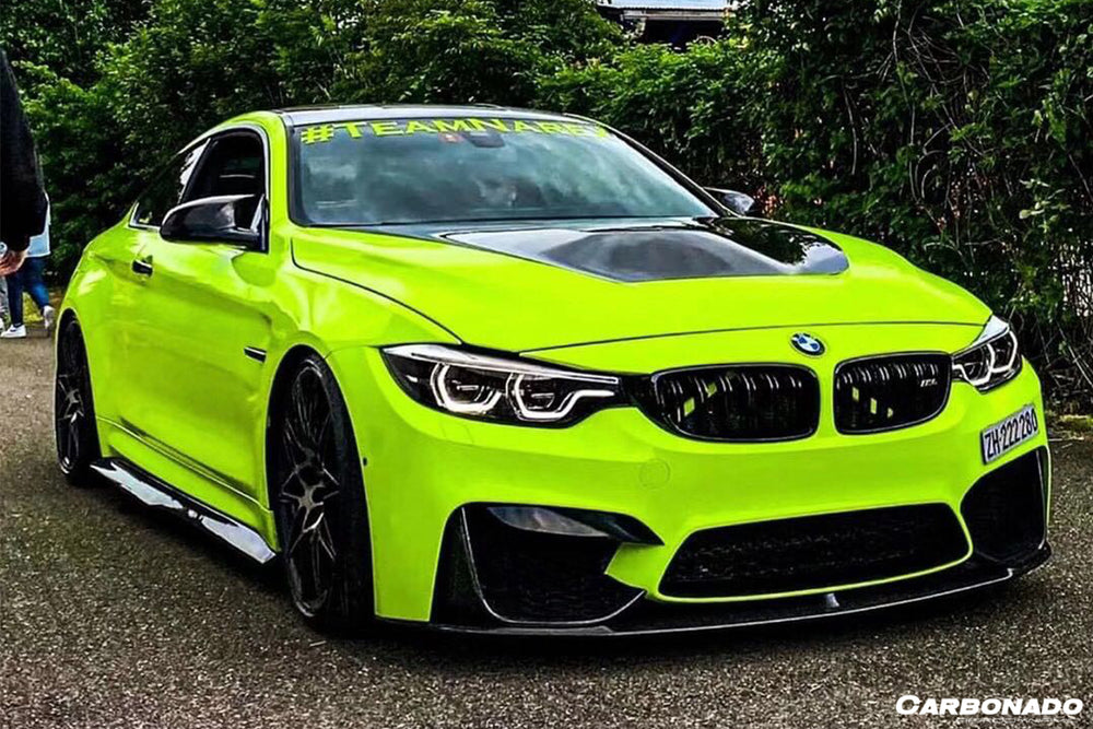 2014-2020 BMW M4 F82 SM Style Carbon Fiber Side Skirts