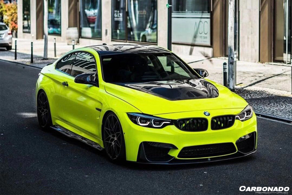 2014-2020 BMW M4 F82 SM Style Carbon Fiber Side Skirts