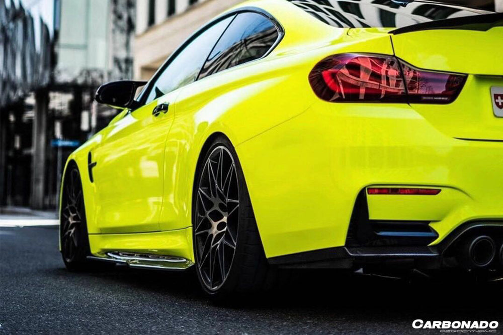 2014-2020 BMW M4 F82 SM Style Carbon Fiber Side Skirts
