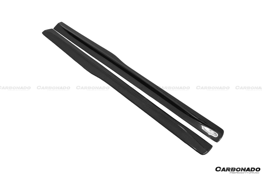 2014-2020 BMW M4 F82 SM Style Carbon Fiber Side Skirts