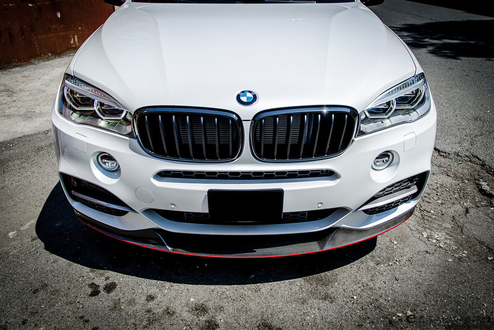 2014-2018 BMW X5 F15 MP Style Carbon Fiber Front Lip (MT ONLY) - DarwinPRO Aerodynamics