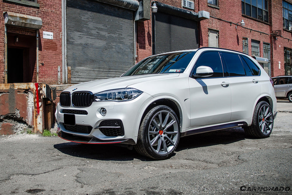 2014-2018 BMW X5 F15 MP Style Carbon Fiber Front Lip (MT ONLY) - DarwinPRO Aerodynamics