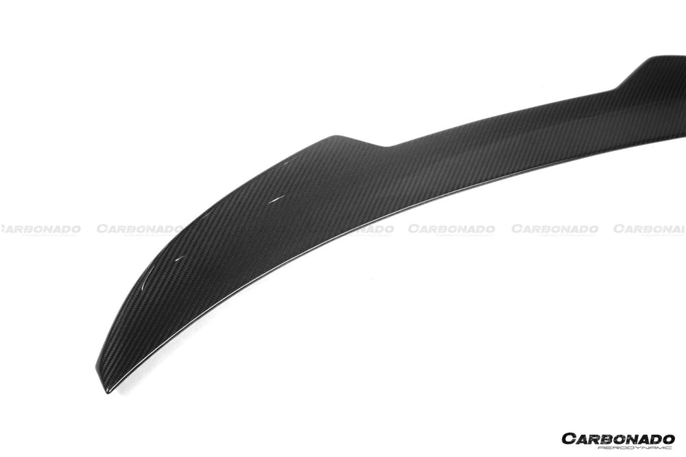 Alerón de maletero de fibra de carbono seco estilo MTN para BMW M3 G80 y G81 2021-2024