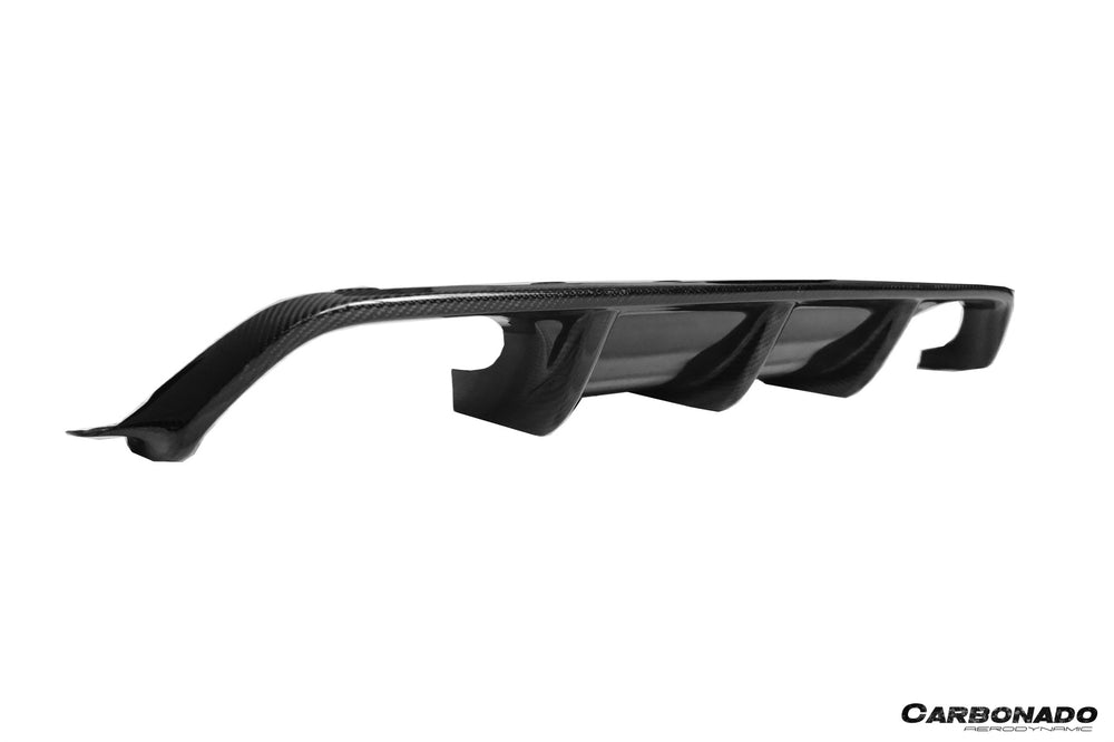 Difusor trasero y borde de fibra de carbono estilo VA para BMW M3 F80 y M4 F82 2014-2020