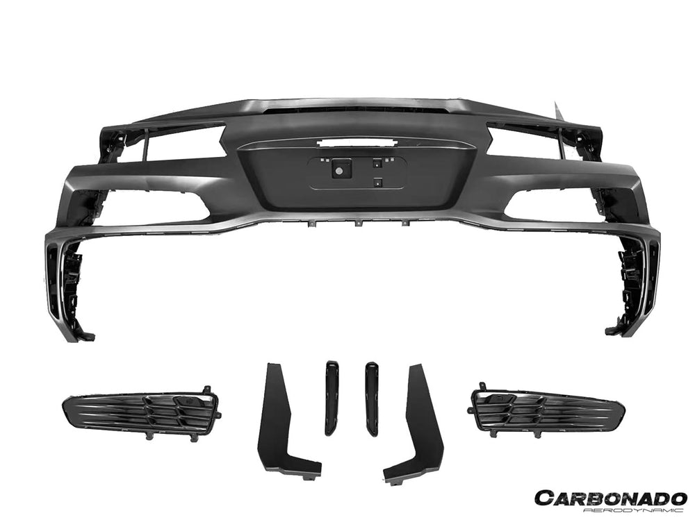 2020-2026 Corvette C8 Stingray Z06 Style Rear Bumper with Exhaust System