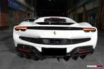  2022-UP Ferrari 296 GTB & GTS (Type F171) OE Style Carbon Fiber Rear Diffuser 