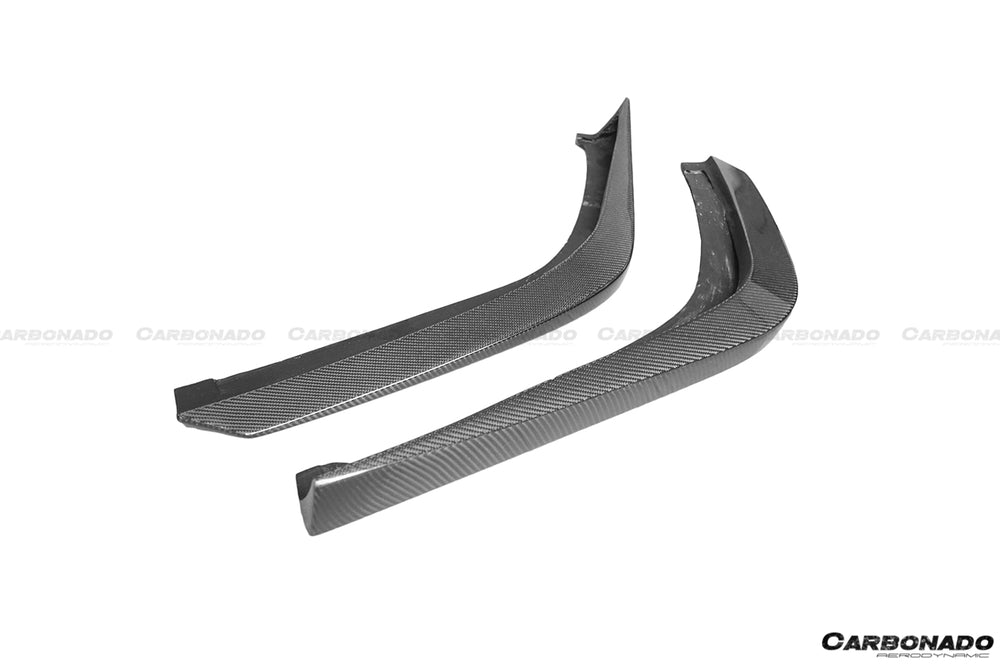 2010-2015 Ferrari 458 Coupe & Spider AP Style Carbon Fiber Front Lip