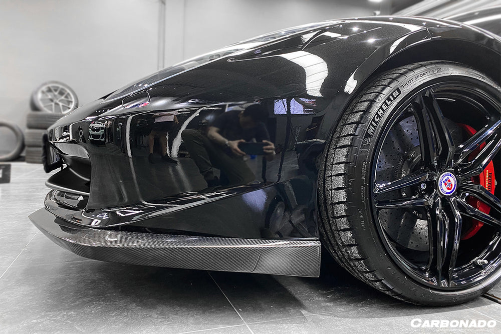 2010-2015 Ferrari 458 Coupe & Spider AP Style Carbon Fiber Front Lip