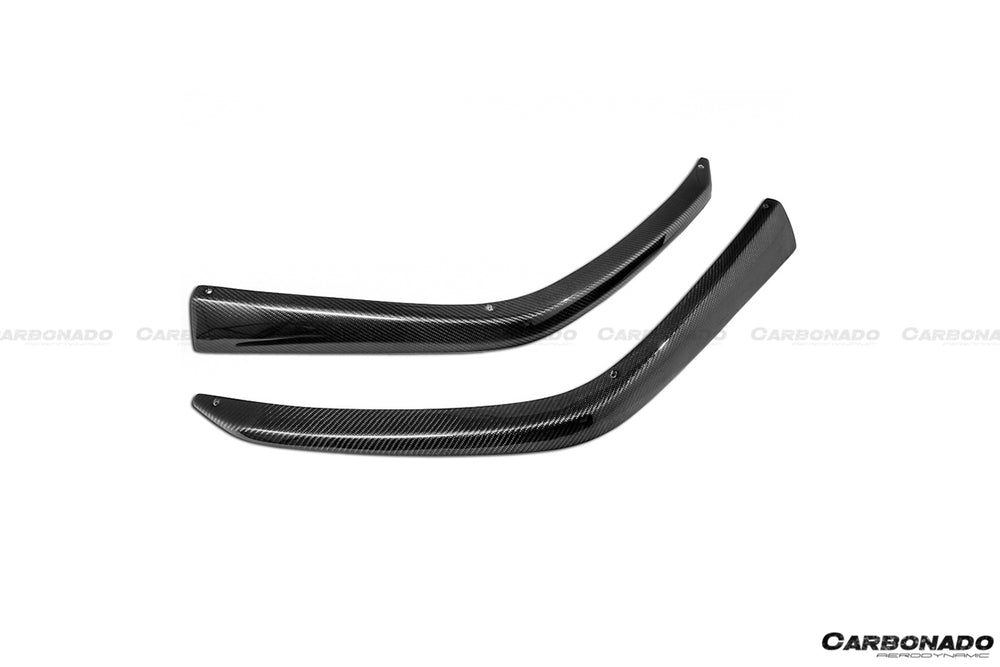 2010-2015 Ferrari 458 Coupe & Spider AP Style Carbon Fiber Front Lip