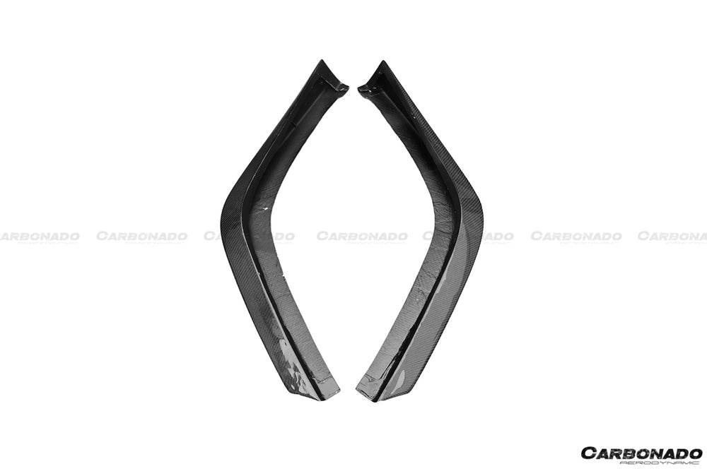 2010-2015 Ferrari 458 Coupe & Spider AP Style Carbon Fiber Front Lip