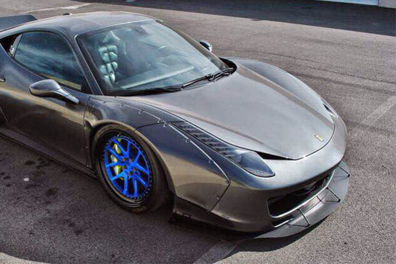 Kit de carrocería completa Aero de estilo DE para Ferrari 458 Coupe/Spyder 2010-2015