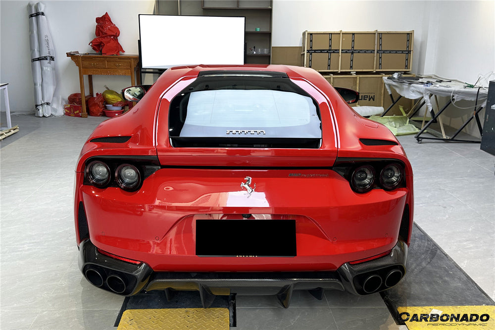2017-2026 Ferrari 812 Superfast GTS OE Style Dry Carbon Fiber Rear Side ...