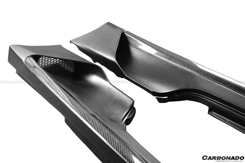 Faldones laterales estilo AS para Ferrari F430 2004-2009