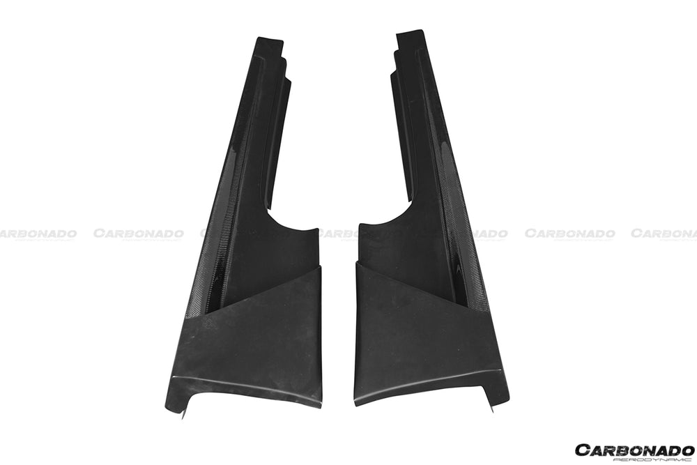 Faldones laterales estilo AS para Ferrari F430 2004-2009