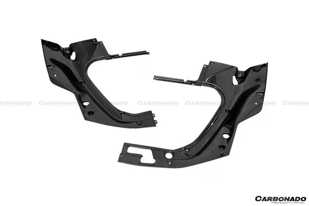 2020-UP Ferrari SF90 Stradale OE Style Autoclave Carbon fiber Front Storage Box Interior