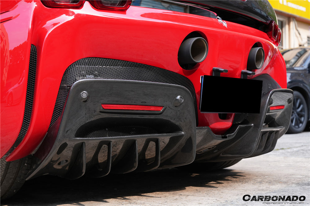 2020-UP Ferrari SSF90 Stradale OE Style Autoclave Carbon Fiber Rear ...