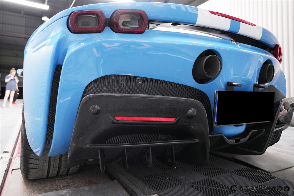 2020-UP Ferrari SSF90 Stradale OE Style Autoclave Carbon Fiber Rear ...