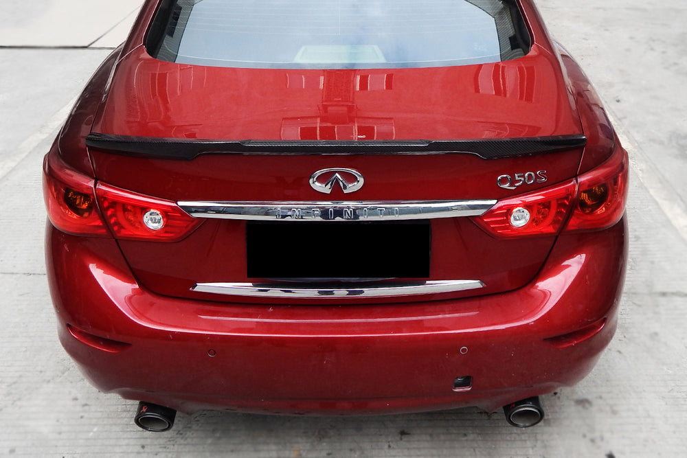 Alerón de maletero estilo RW para Infiniti Q50 Sedán 2014-2022