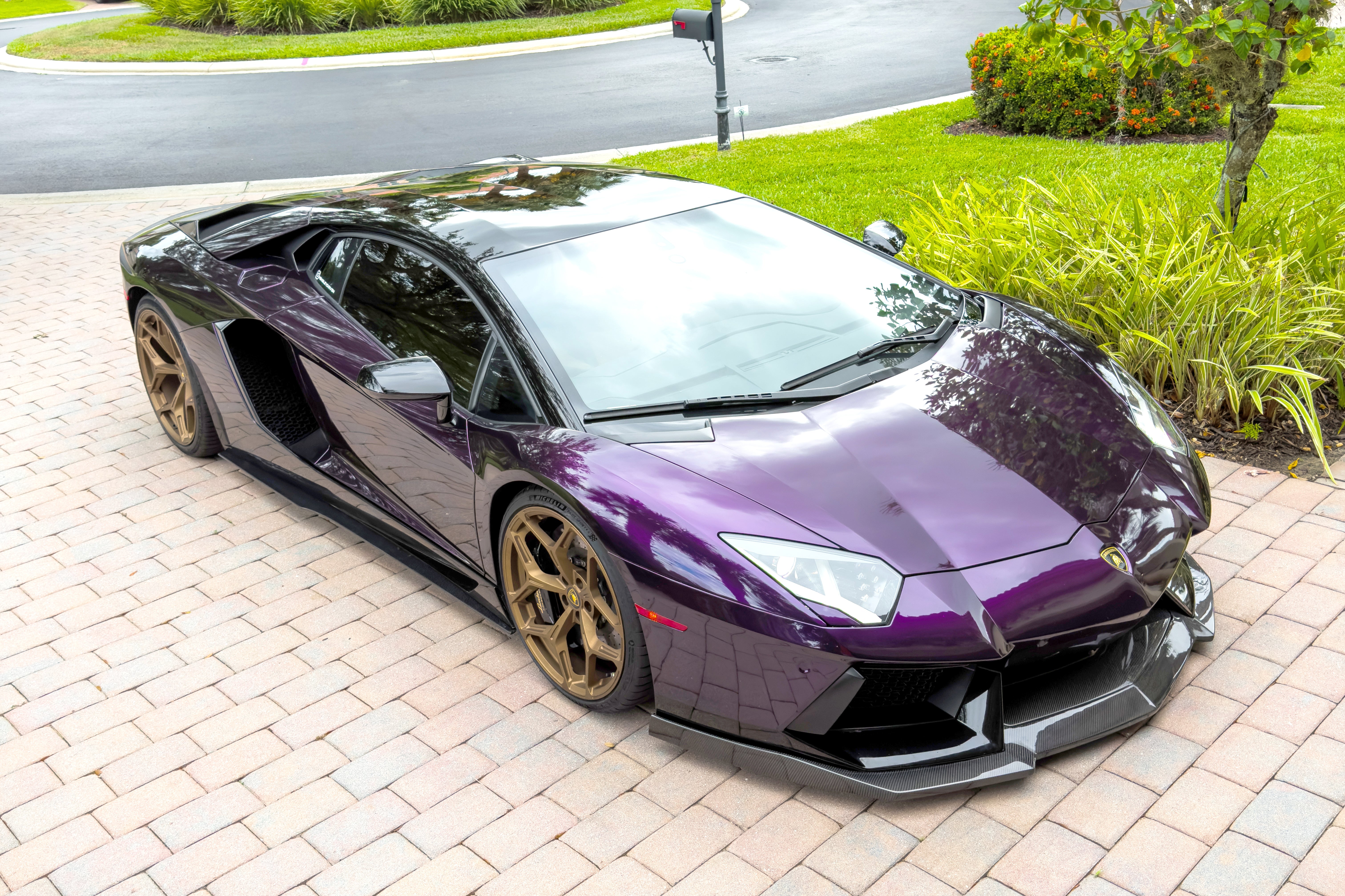 2011-2016 Lamborghini Aventador LP700 Carbon Fiber Side Skirts