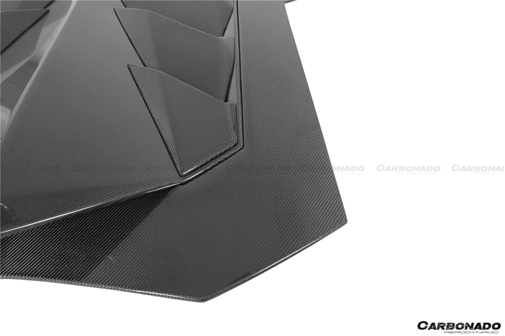 Maletero con motor de fibra de carbono estilo DC del Lamborghini Aventador LP700 LP740 Coupe 2011-2016