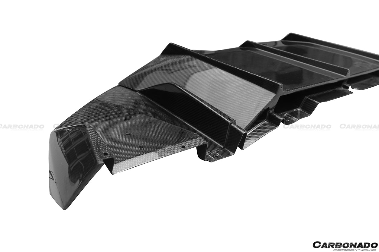 Difusor trasero de fibra de carbono estilo DC para Lamborghini Aventador LP700 LP740 Coupe/Roadster 2011-2016