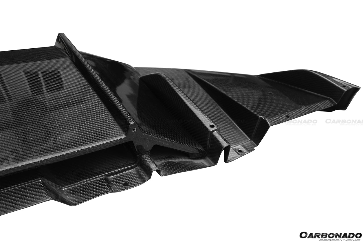 Difusor trasero de fibra de carbono estilo DC para Lamborghini Aventador LP700 LP740 Coupe/Roadster 2011-2016