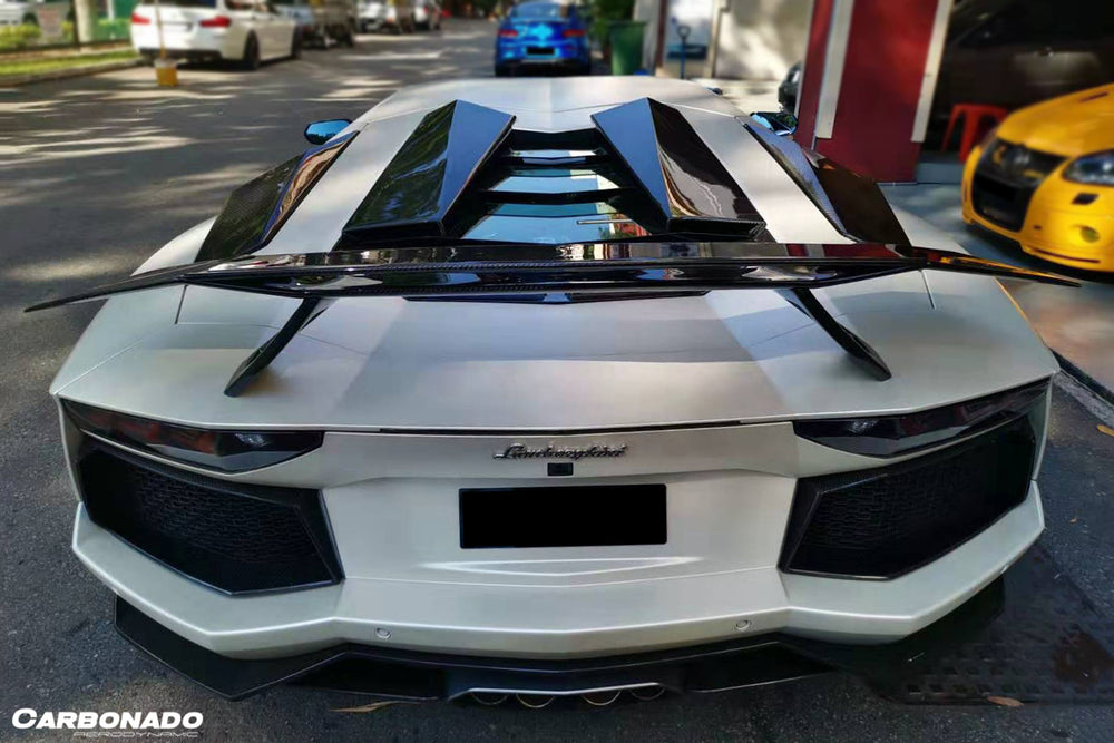 Alerón de maletero estilo VTC para Lamborghini Aventador LP700 LP740 Coupé/Roadster 2011-2021