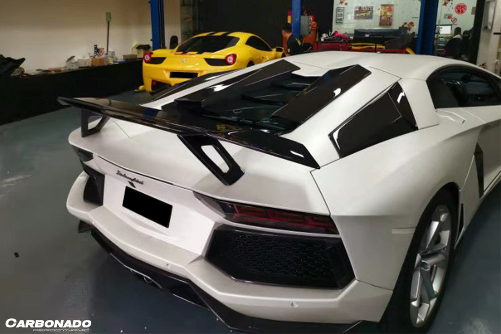 Alerón de maletero estilo VTC para Lamborghini Aventador LP700 LP740 Coupé/Roadster 2011-2021