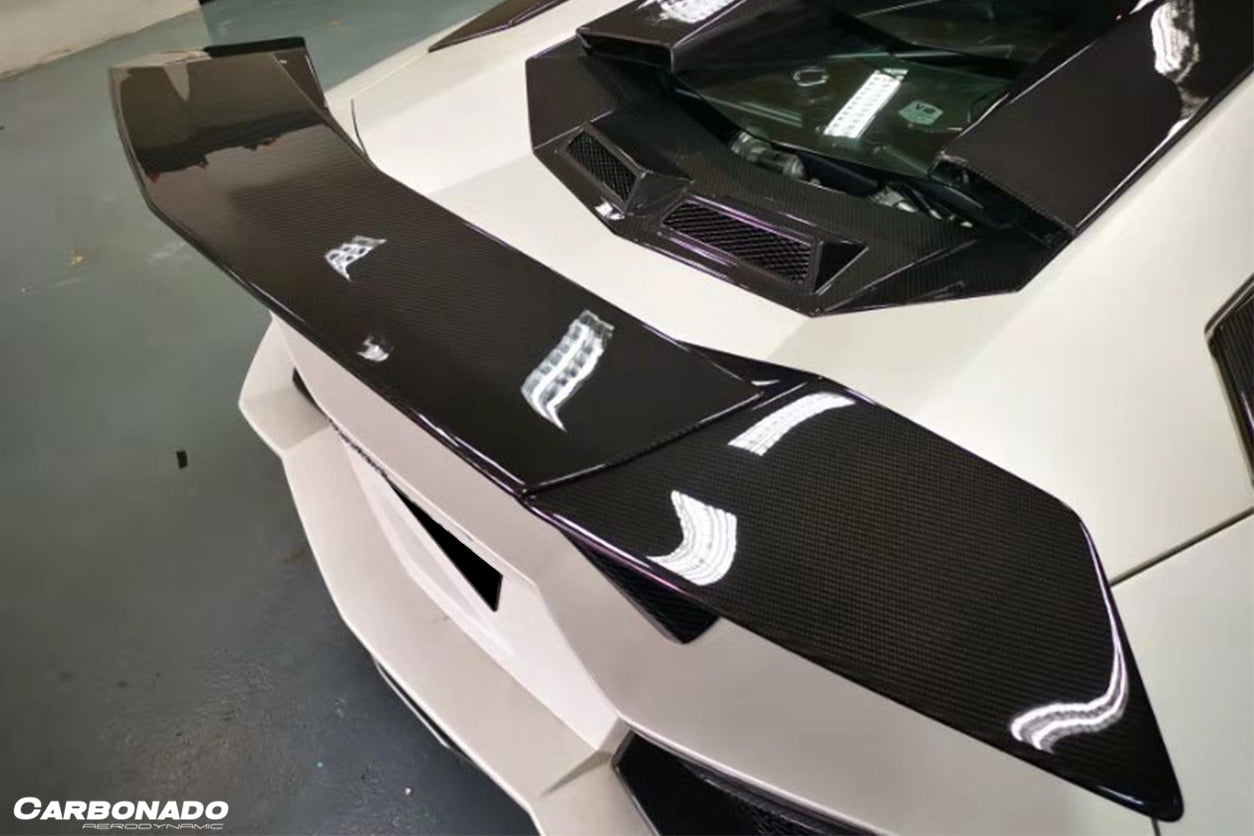 Alerón de maletero estilo VTC para Lamborghini Aventador LP700 LP740 Coupé/Roadster 2011-2021