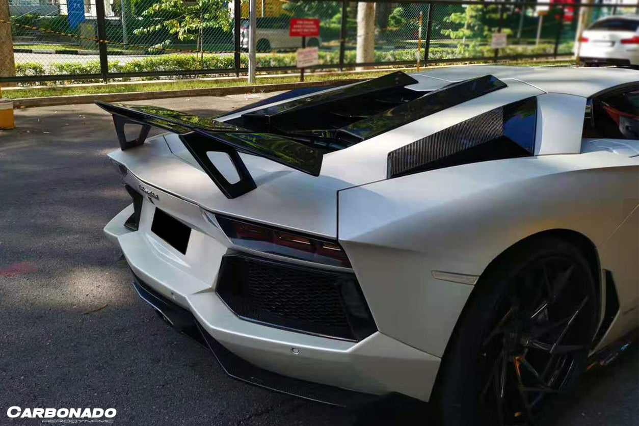 Alerón de maletero estilo VTC para Lamborghini Aventador LP700 LP740 Coupé/Roadster 2011-2021