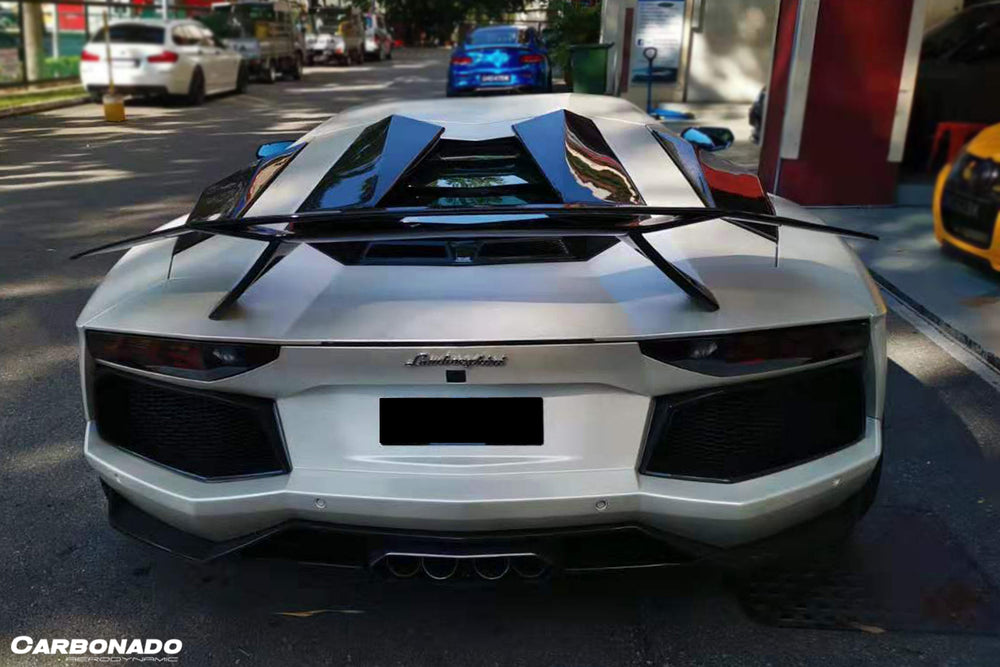 Alerón de maletero estilo VTC para Lamborghini Aventador LP700 LP740 Coupé/Roadster 2011-2021