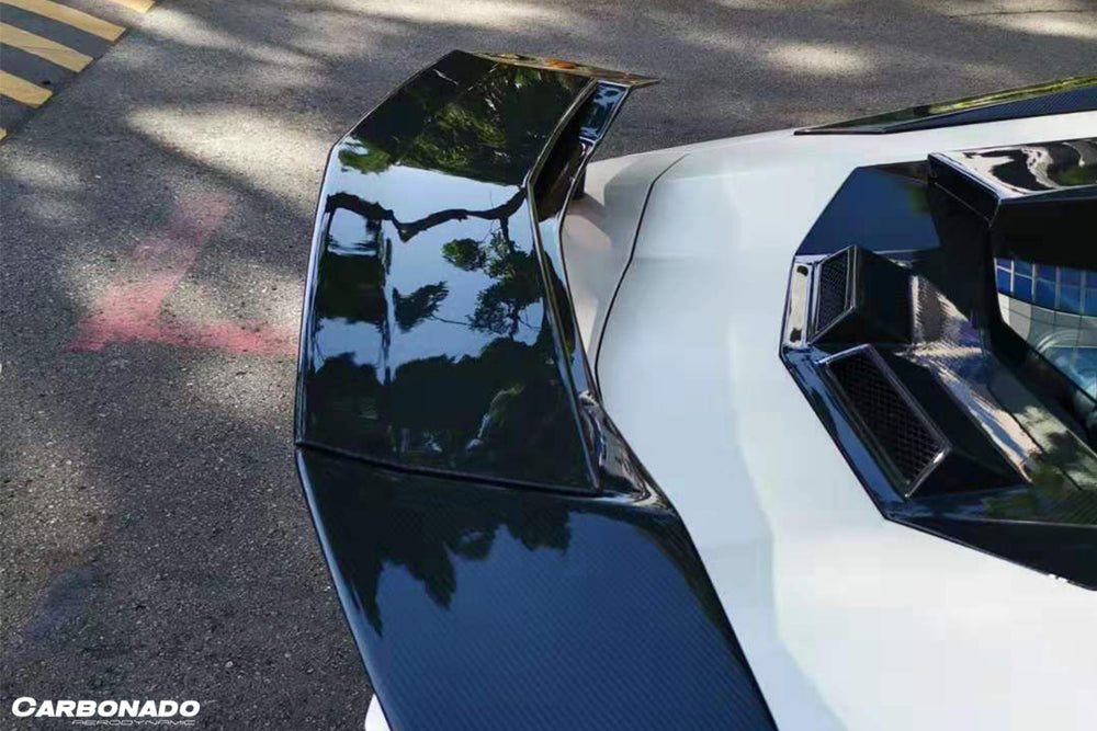Alerón de maletero estilo VTC para Lamborghini Aventador LP700 LP740 Coupé/Roadster 2011-2021