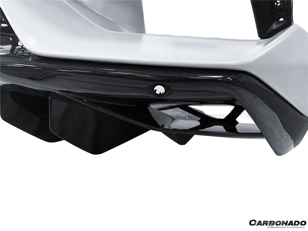 Parachoques trasero de fibra de carbono seco estilo SVJ para Lamborghini Aventador LP700 LP740 LP750 SVJ Coupe y Roadster 2011-2021