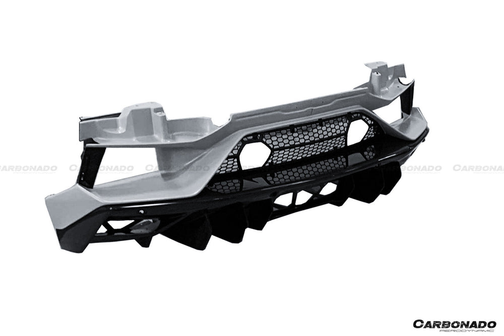 Parachoques trasero de fibra de carbono seco estilo SVJ para Lamborghini Aventador LP700 LP740 LP750 SVJ Coupe y Roadster 2011-2021