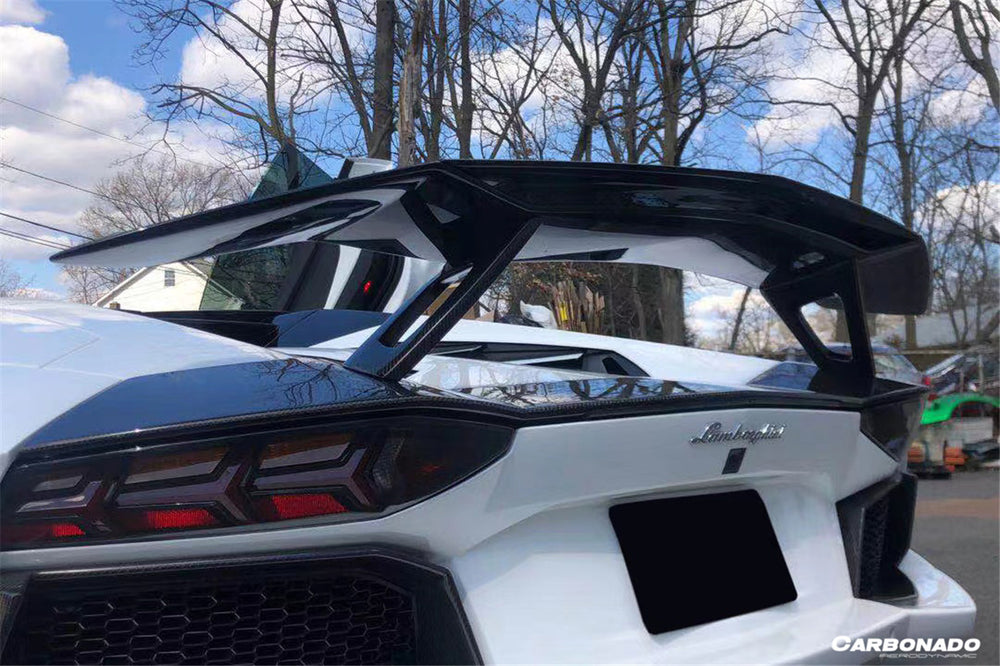2011-2022 Lamborghini Aventador LP700 LP750 LP740 LP720 LP780 Coupe & Roadster VTC Style Trunk Spoiler