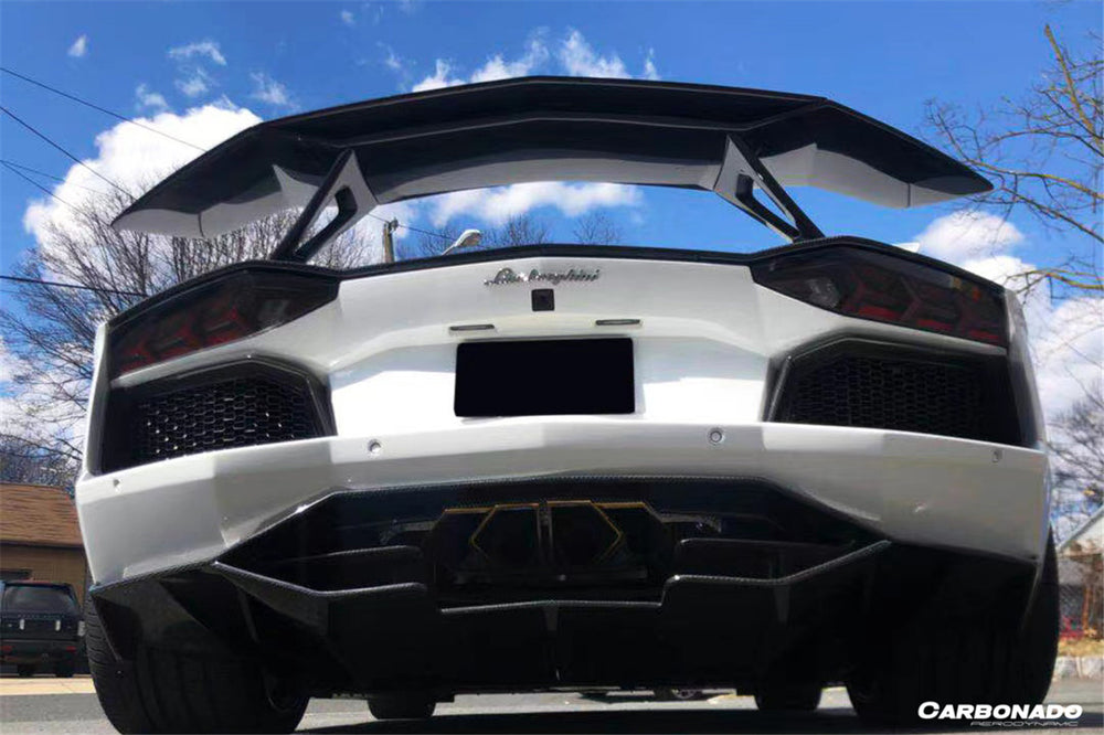 2011-2022 Lamborghini Aventador LP700 LP750 LP740 LP720 LP780 Coupe & Roadster VTC Style Trunk Spoiler