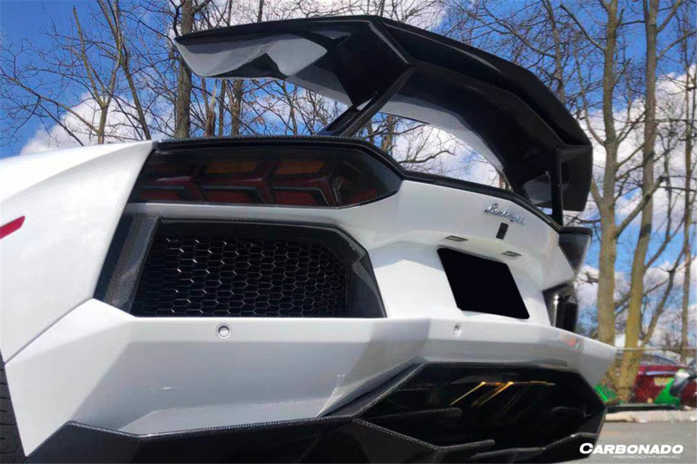 2011-2022 Lamborghini Aventador LP700 LP750 LP740 LP720 LP780 Coupe & Roadster VTC Style Trunk Spoiler