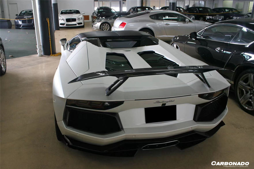 2011-2022 Lamborghini Aventador LP700 LP750 LP740 LP720 LP780 Coupe & Roadster VTC Style Trunk Spoiler