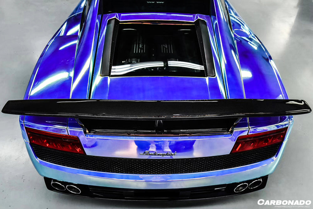 2004-2014 Lamborghini Gallardo DC Style Carbon Fiber Trunk Spoiler Wing