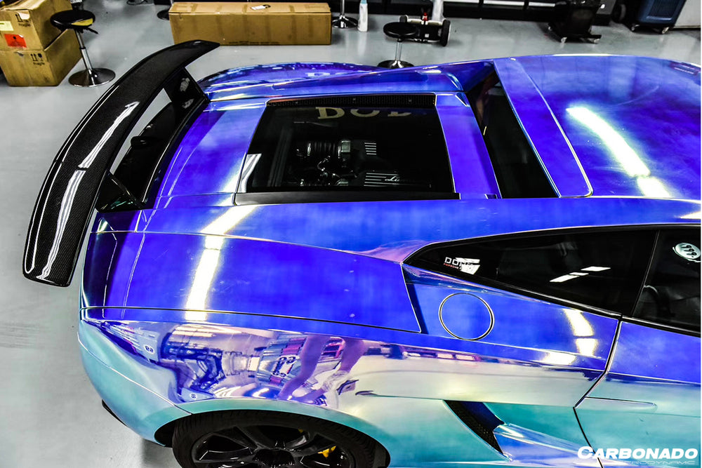 2004-2014 Lamborghini Gallardo DC Style Carbon Fiber Trunk Spoiler Wing