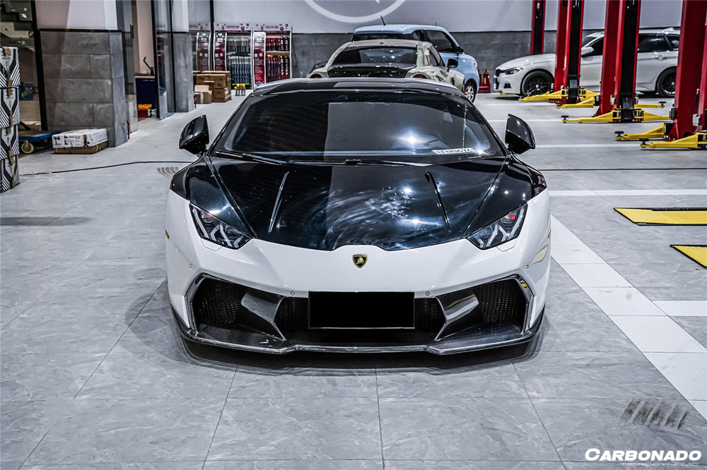 2015-2025 Lamborghini Huracan LP610 & LP580 & EVO & Tecnica VRS Style Front Bumper