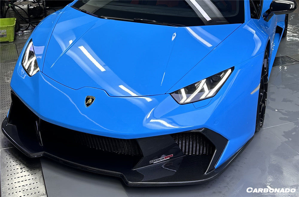 2015-2025 Lamborghini Huracan LP610 & LP580 & EVO & Tecnica VRS Style Front Bumper