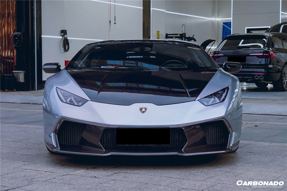 2015-2025 Lamborghini Huracan LP610 & LP580 & EVO & Tecnica VRS Style Front Bumper