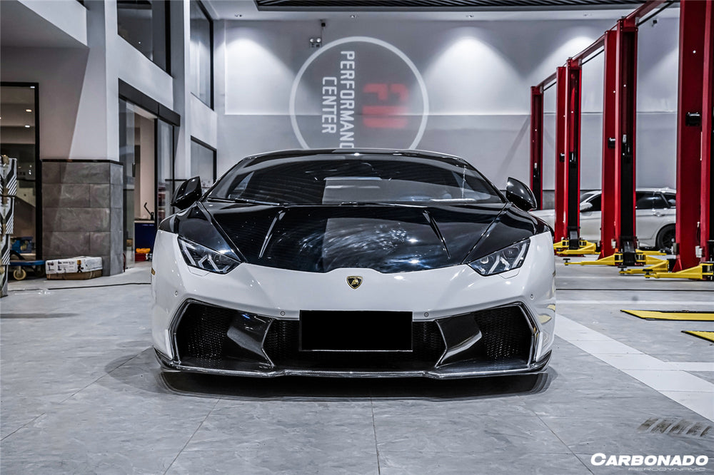 2015-2025 Lamborghini Huracan LP610 & LP580 & EVO & Tecnica VRS Style Front Bumper
