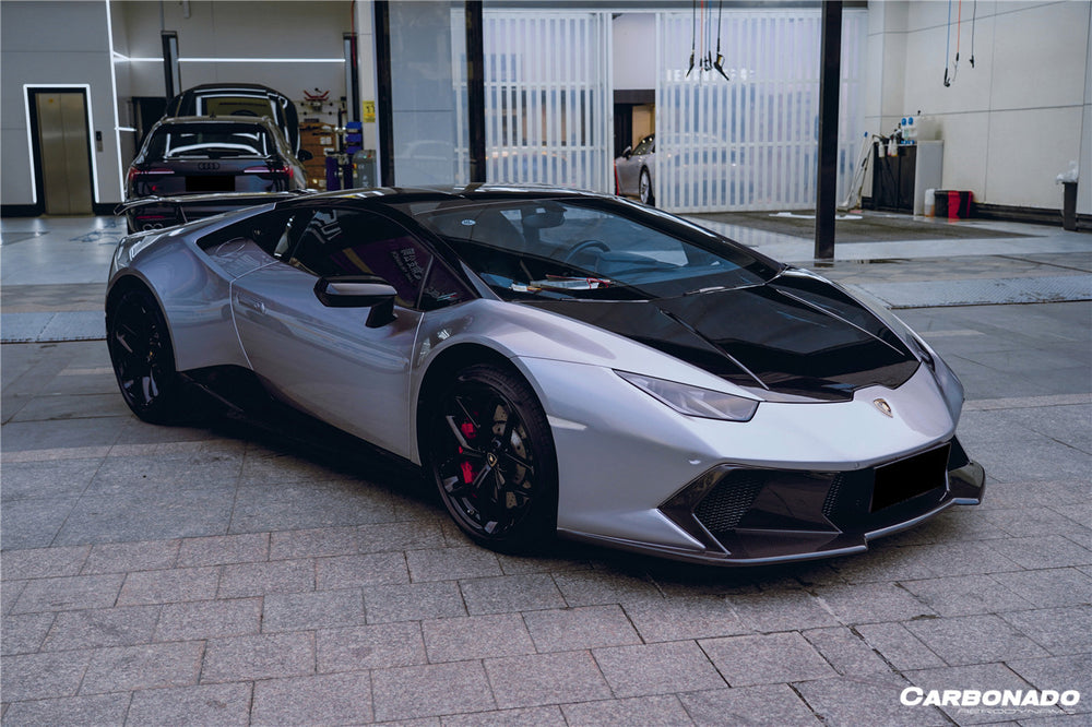 2015-2025 Lamborghini Huracan LP610 & LP580 & EVO & Tecnica VRS Style Front Bumper