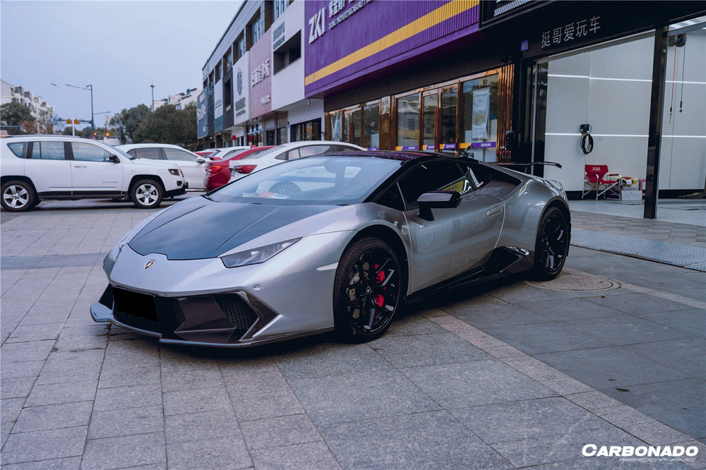 2015-2025 Lamborghini Huracan LP610 & LP580 & EVO & Tecnica VRS Style Front Bumper