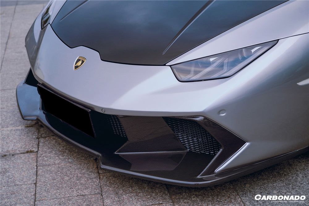 2015-2025 Lamborghini Huracan LP610 & LP580 & EVO & Tecnica VRS Style Front Bumper